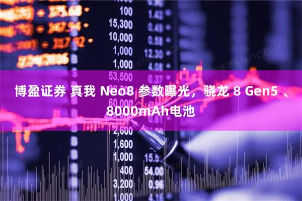 博盈证券 真我 Neo8 参数曝光，骁龙 8 Gen5 、8000mAh电池