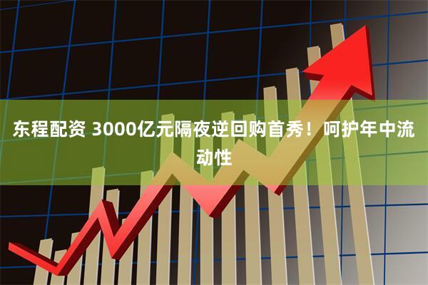 东程配资 3000亿元隔夜逆回购首秀！呵护年中流动性